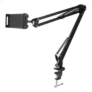 Pedestal De Mesa Suporte Braço Articulado Para Microfones e Celular
