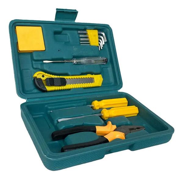 Kit Jogo de Ferramentas com Maleta 12 Peças Titanium