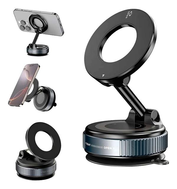 Suporte Celular Magnético Universal Carro e Mesa 360°