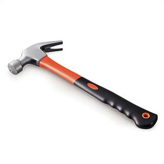 Martelo Cabo Emborrachado Unha Cabeça Portátil Fibra