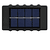 Luminária Arandela Solar 10 Led Luz Quente Prova Dágua
