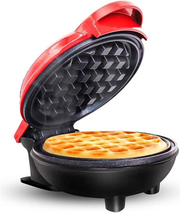 Máquina de Fazer Waffle Grill Panqueca Elétrica
