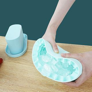 Molde Forma Para Gelo Em Silicone Moderno Grande