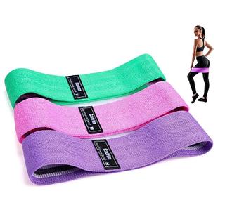 3 Faixa Elastica Treino Band Joelho Exercício Pernas Glúteos