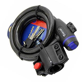 Trava Cabo De Aço Mangueira Bicicleta Bloqueio Bobina BikeTrava Cabo De Aço Mangueira Bicicleta Bloqueio Bobina Bike