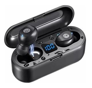 Fone de ouvido sem fio Tws F9 Bluetooth Powerbank