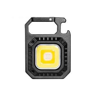 Lanterna multifuncional mini glare cob chaveiro pingente led