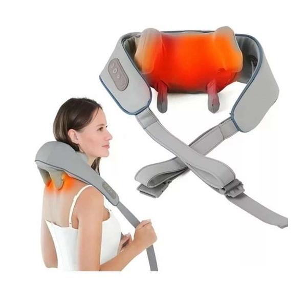 Massageador de Pescoço Inteligente de Compressão sem Fio