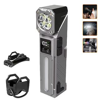 Lanterna de Trabalho, Lanterna, Clipe, Cabeça, Bike 4 em 1 HTB