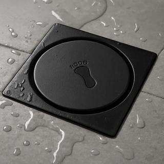 Ralo Click Inteligente Pop Up - Preto 15x15 Quadrado