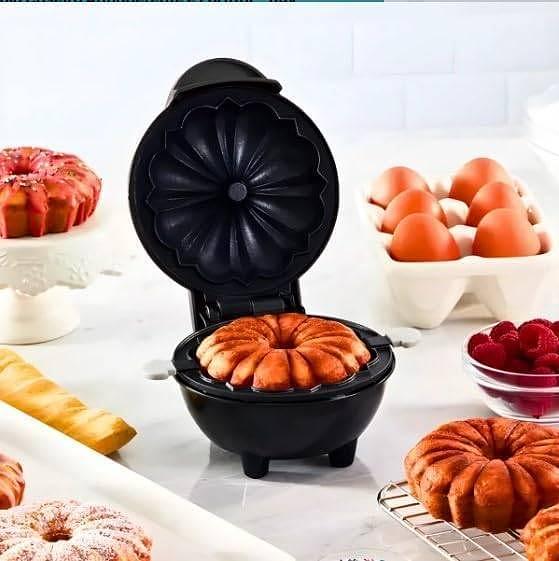 Mini Máquina de Fazer Bolos Elétrica Portátil