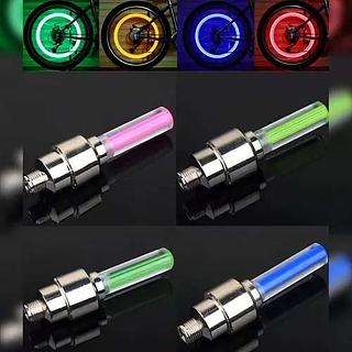 Bicos Pinos Pito Pneu Efeitos Led Rgb Carro Bike Moto