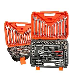 Kit Ferramenta Jogo Soquete Chave Combinada Catraca 61 Pcs