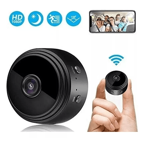 Mini Câmera de Segurança Espiã A9 sem Fio HD 1080p