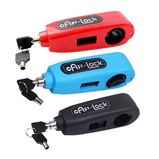 Trava Moto Manete Punho Manopla Freio Acelerador Segurança Caps Lock Envio Imediato