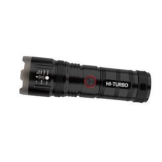 Lanterna Tática Militar Laser Titanium Pro Led, Mais Potente Lanterna Preta, Luz Branco