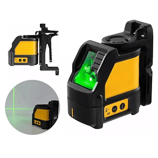 Nível A Laser 2 Linhas Verde Auto Nivelamento Pro Com Pilha