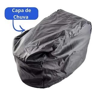 Bau Bauleta Mochila Para Motos 37 Litros Cabe Capacete Top