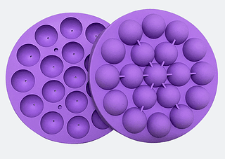 Forma De Gelo Molde Redondo