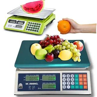 Balança até 40kg Comercial Digital Eletrônica Alta Precisão Bivolt 110/220v Domestica - Morning
