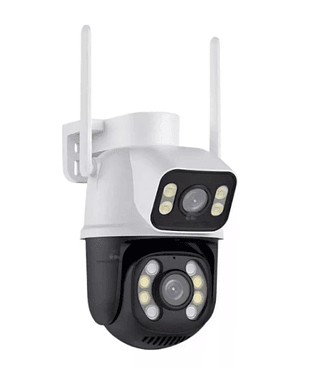 Câmera Segurança Wifi Ip A28b Lente Dupla Visão Noturna
